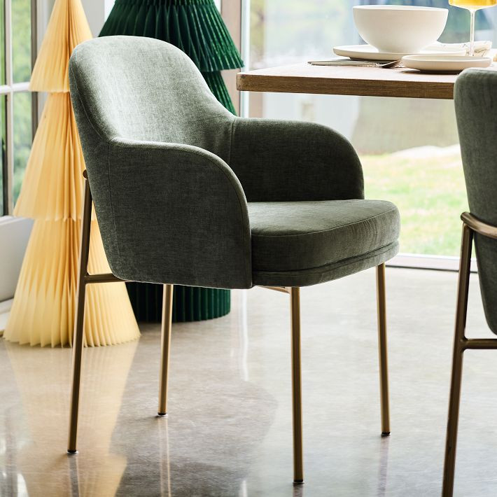 Jack Metal Dining Arm Chair | West Elm (US)