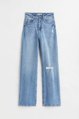 Wide High Jeans | H&M (US + CA)