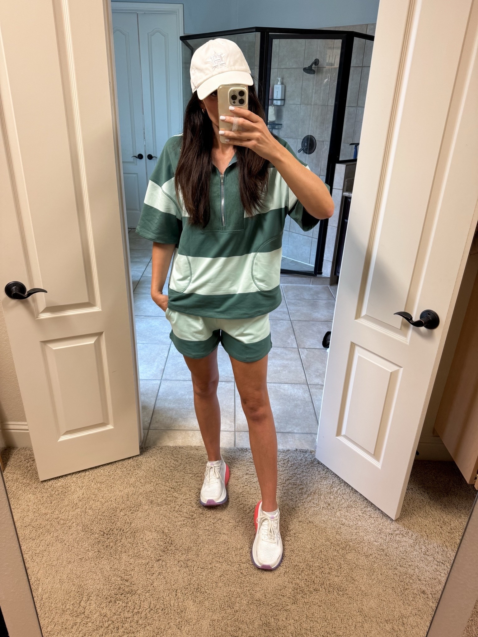 Sports mom outfit! So comfy and cute for summer sports, pickle ball or lounging.

#LTKmomlife #LTKActive #LTKootd