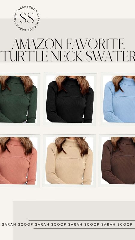 As the weather cools down this sweater is perfect for the fall season. The light weight turtle neck sweater is comfortable and should be added to your wardrobe! 

#LTKFind #LTKSeasonal #LTKfit