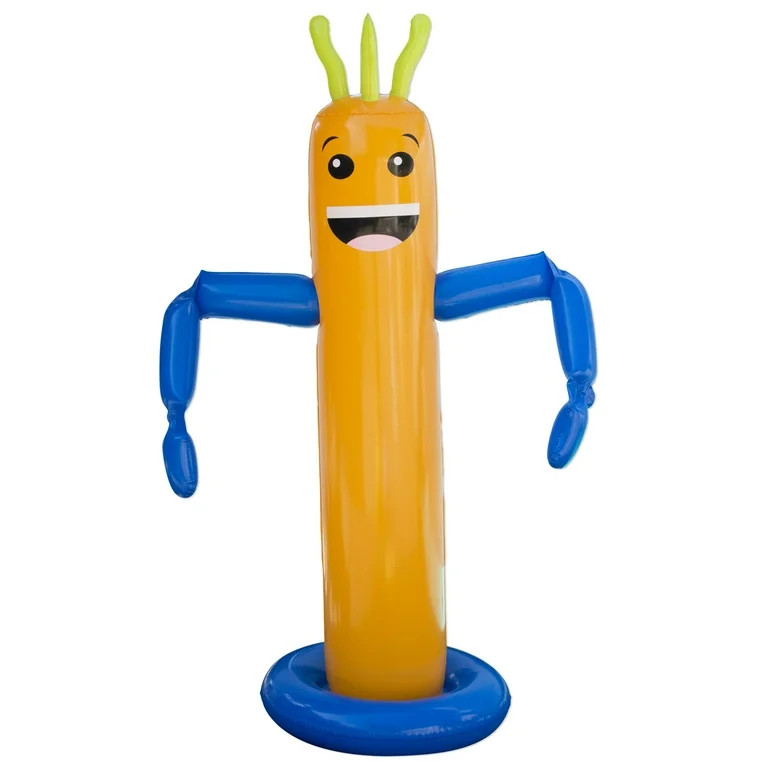 Banzai Jr. Wacky Wiggles Sprinkler, Ages 3 and up, Backyard Summer Fun! Over 5 Feet Tall! | Walmart (US)