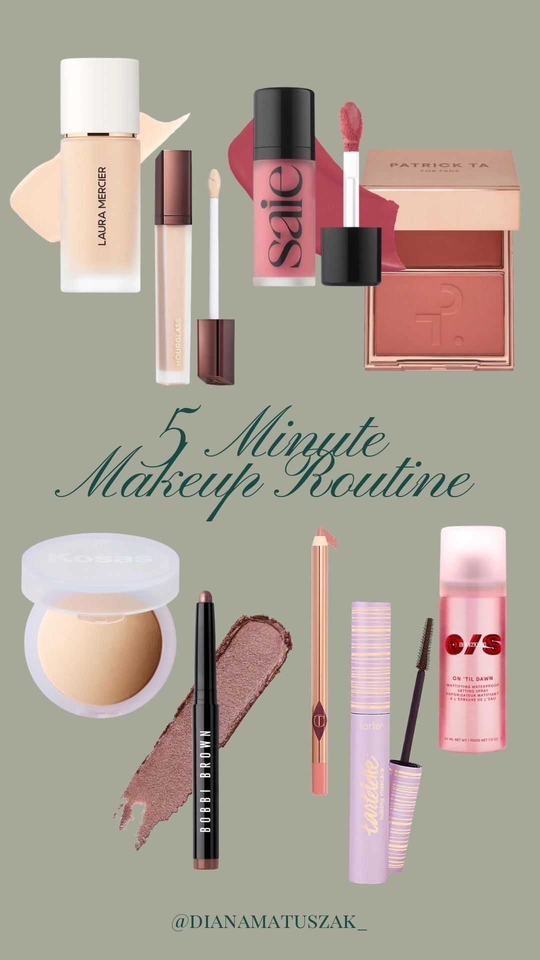 My easy 5 minute makeup routine

#LTKgrwm #LTKselfcare #LTKBeauty