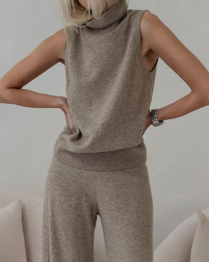 Tori Cashmere Turtleneck Tank | Splendid