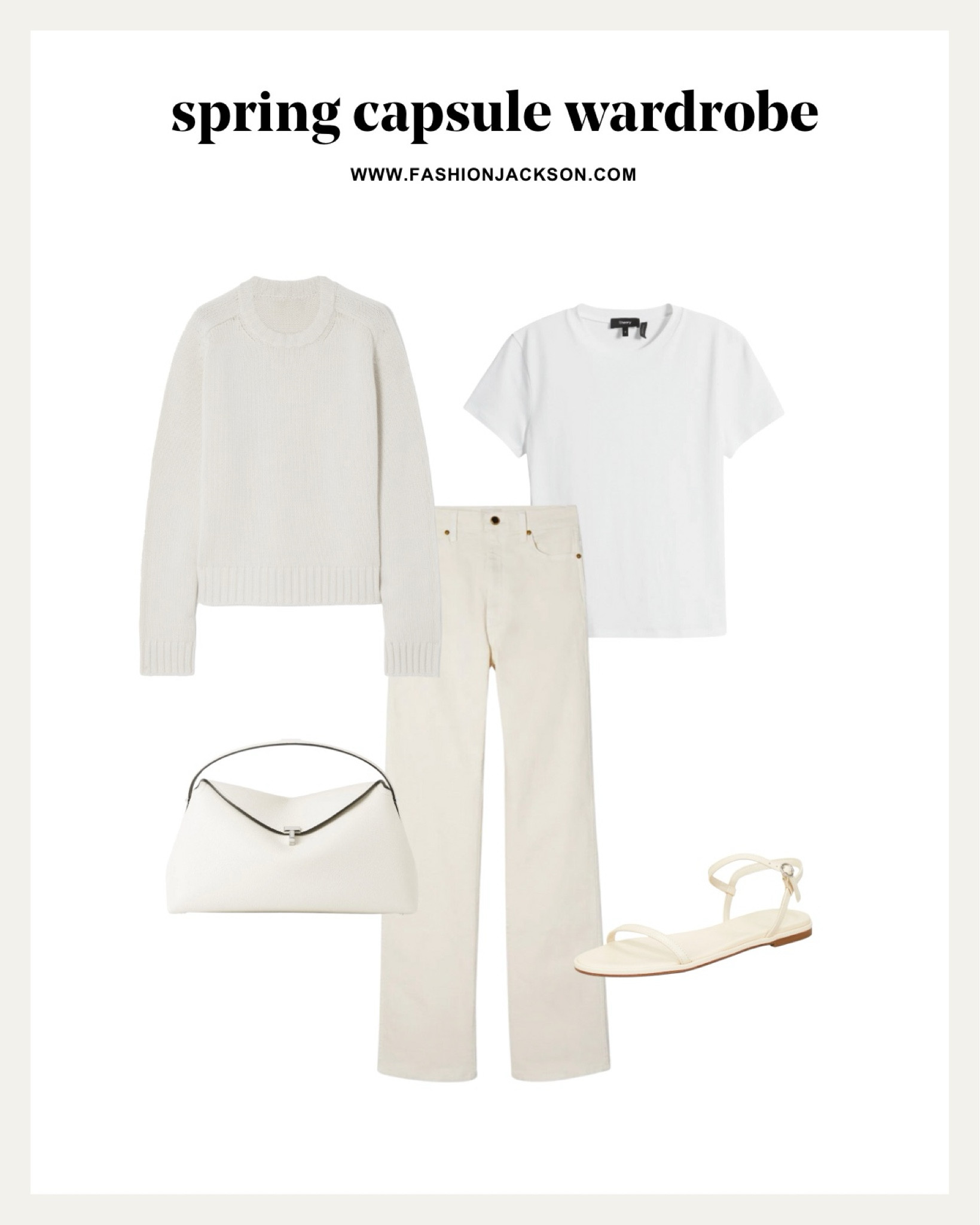 2024 Spring Capsule Wardrobe #springfashion #capsulewardrobe #springoutfit #springcapsule #springsweater #ecrudenim #fashionjackson

#LTKfindsunder100 #LTKSeasonal #LTKstyletip