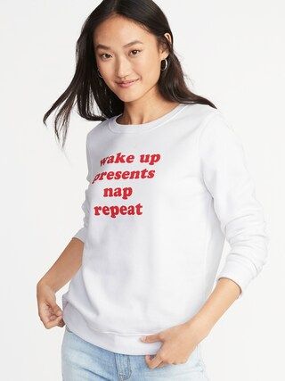 Relaxed Graphic Vintage Sweatshirt for Women | Old Navy US