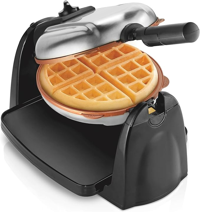 Hamilton Beach Belgian Waffle Maker with Removable PFAS-Free Durathon Nonstick Coated Plates, Eas... | Amazon (US)