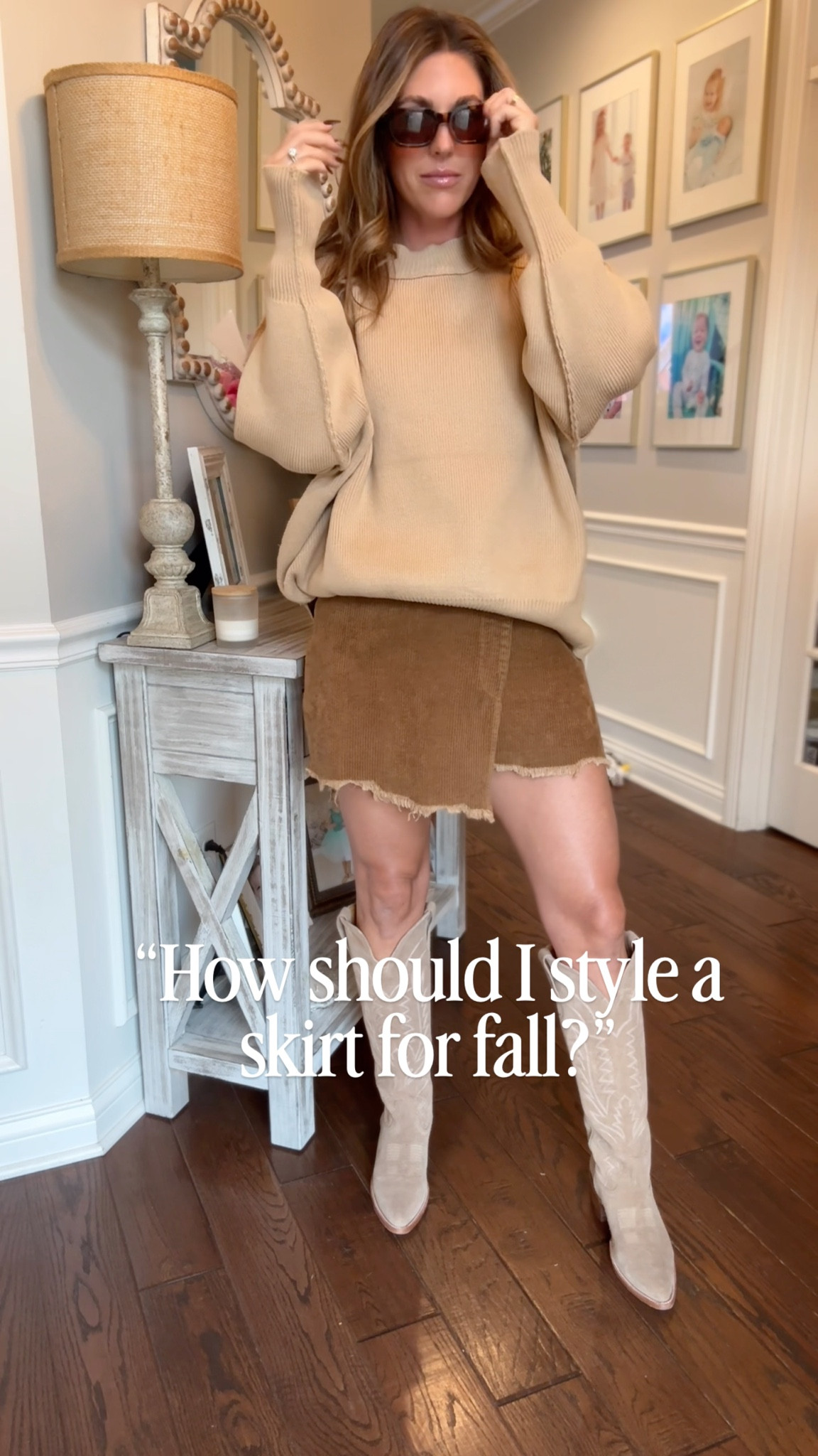 Feels more like summer than fall in KY but I’m ready!! The skirt is on sale and perfect for pairing with cardigans or sweaters and boots all fall long 


#ootd mom style | fall fashion | affordable fall looks 

#LTKFallSale #LTKSeasonal #LTKFindsUnder100