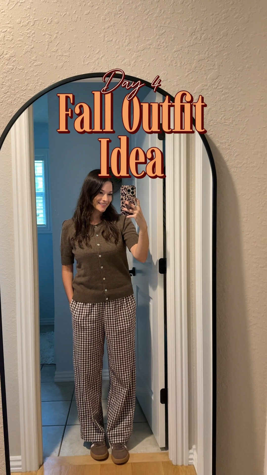 Day 4 Fall outfit idea 🧸☕️

Gingham pants, fall style, fall outfit inspo, easy outfit,
brown sweater, sweater outfit, brown sneakers, fall sneakers, sneakers outfit, GDWM, checkered pants, fall fashion, autumn outfit,

#LTKSaleAlert #LTKPetite #LTKootd