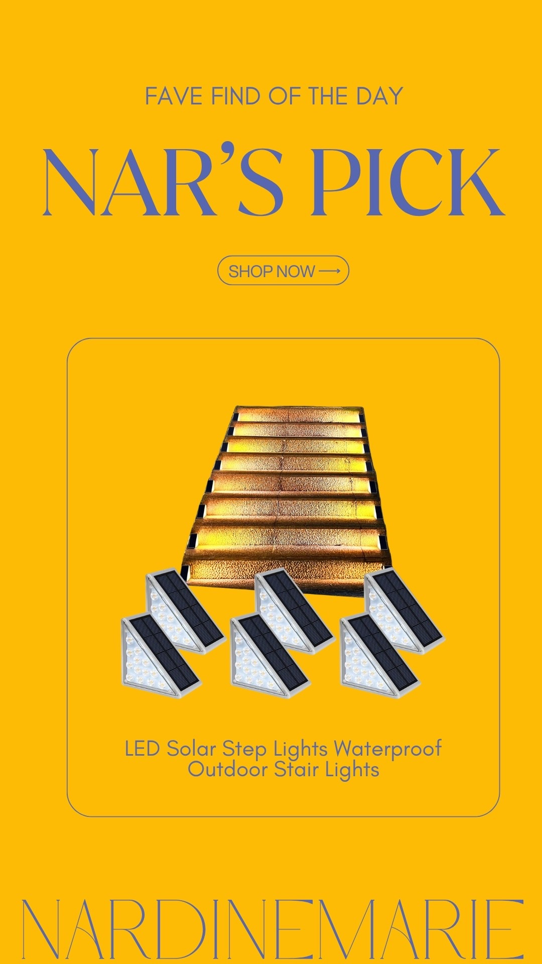 THIS SMALL UPGRADE MAKES A BIG DIFFERENCE ✨

Solar LED step lights that instantly elevate your outdoor space !!!!

No wiring needed—just place & let the sun do the work ☀️
Adds safety + a warm glow to stairs, pathways & patios

I love how easy these are to install and they make everything look more elevated at night

solar lights, outdoor lighting, amazon home finds, garden lights, patio decor, home upgrade, outdoor essentials, pathway lighting, waterproof lights, home improvement

#LTKHome