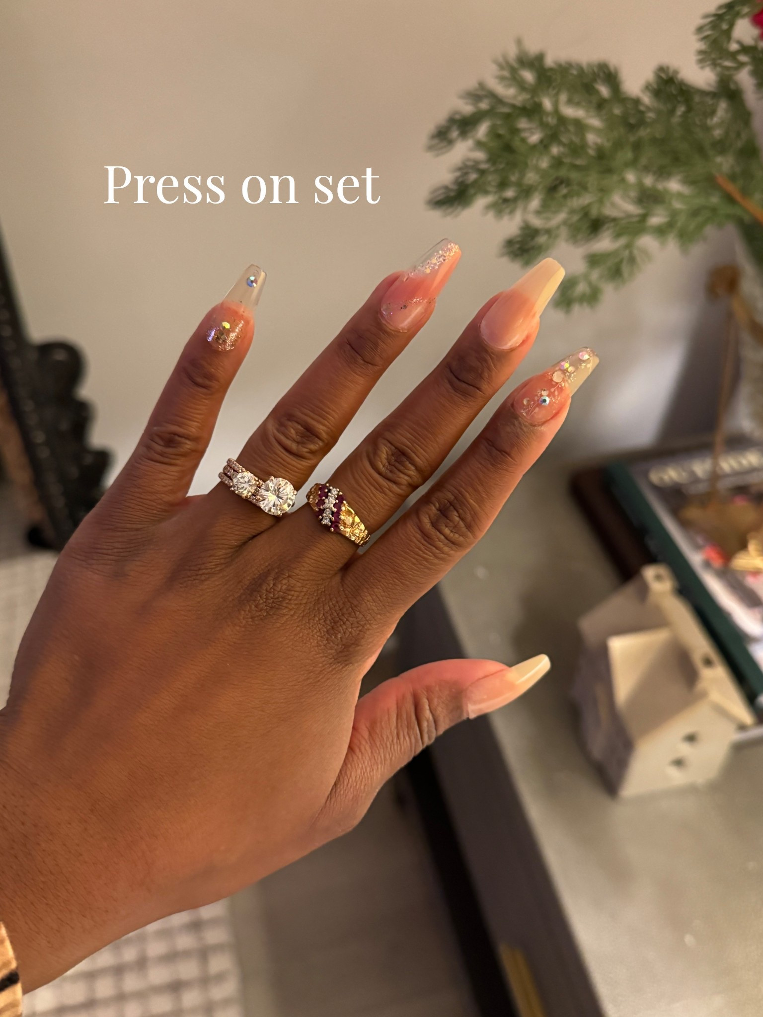 Ok not perfect but I love this set!

Press on nails, full set, diy nails 