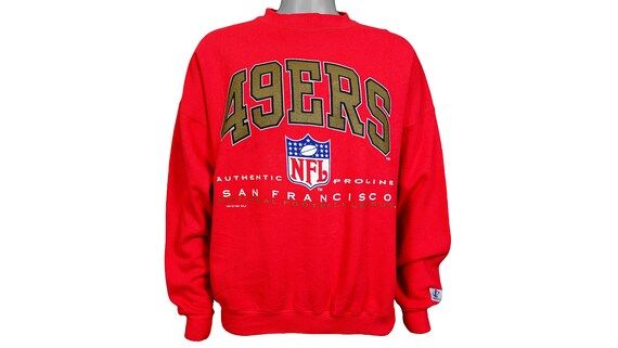 NFL (Logo 7) - San Francisco '49ers' Big Spell-Out Sweatshirt 1995 X-Large | Etsy (US)