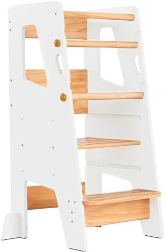 OCODILE Toddler Standing Tower - Adjustable Height Toddler Kitchen Stool Helper - Ideal Kids Kitc... | Amazon (US)