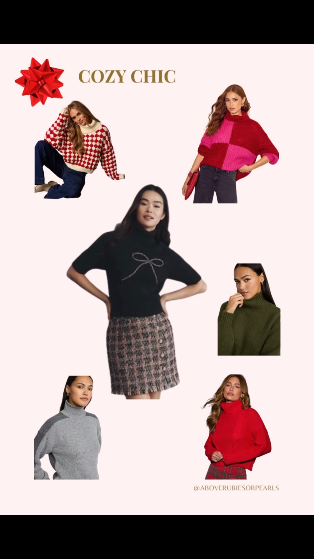 ✨ Cozy Chic: Turtlenecks ✨
For the one who loves timeless style with a touch of holiday sparkle. From soft knits and color-block comfort to festive reds and elegant shimmer, these sweaters make cozy look chic all season long. 🤍

Tap to shop this Gift Set from my Modest Fashion Gift Guide. 🎁

#LTKGiftGuide #LTKSeasonal #LTKHoliday