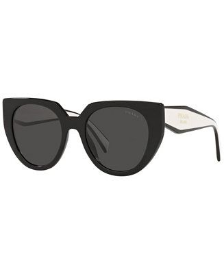 PRADA Women's Low Bridge Fit Sunglasses, PR 14WSF 53 & Reviews - Sunglasses by Sunglass Hut - Han... | Macys (US)