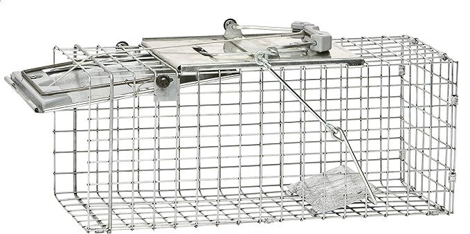 Havahart 1083 Easy Set One-Door Cage Trap for Squirrels and Small Rabbits | Amazon (US)