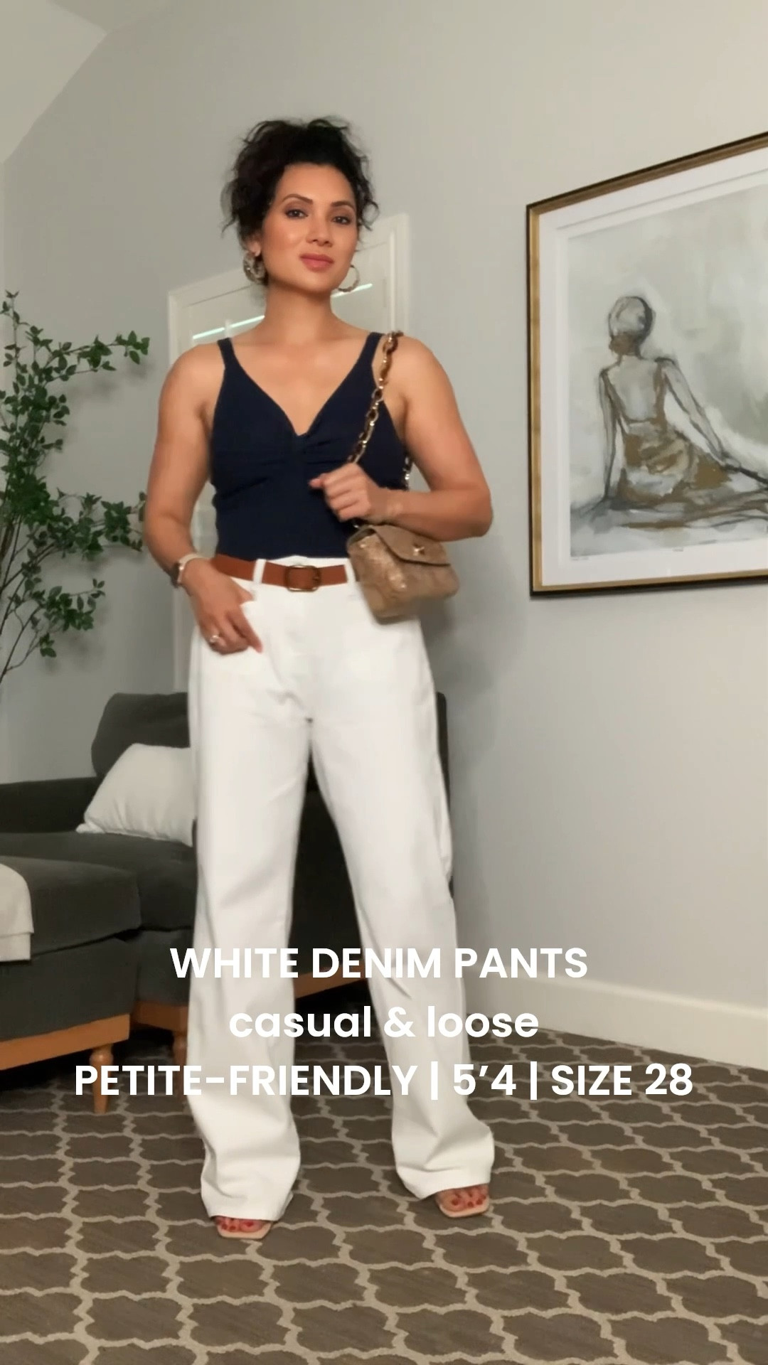 I the fabric is so soft and I love the loose fit. I will need to get these hemmed. But if you are tall these will work for you. I’m wearing a size 4 (28 waist). I’m 5 foot 4 inches  

#LTKStyleTip #LTKFindsUnder50 #LTKU