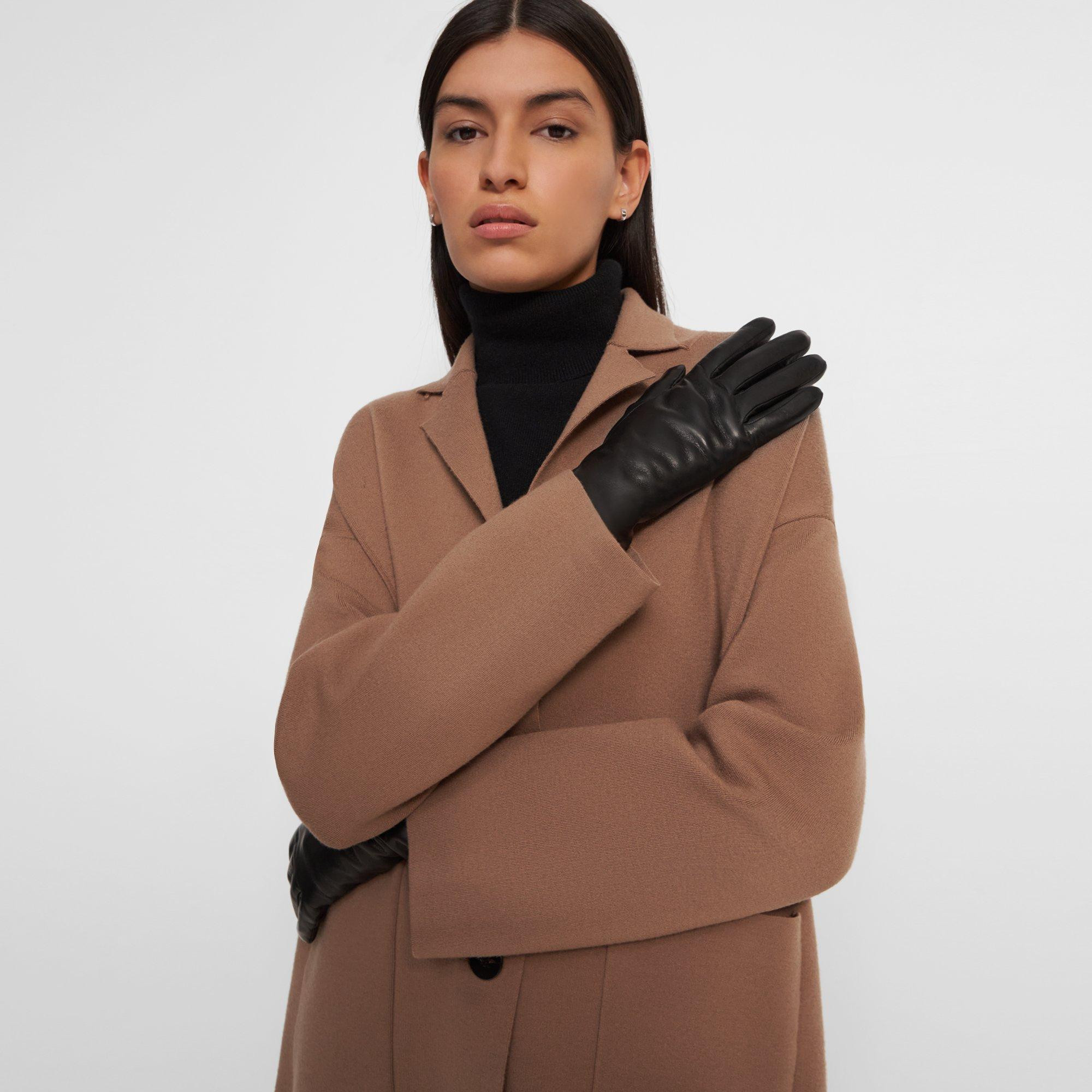 Tech Gloves in Leather | Theory