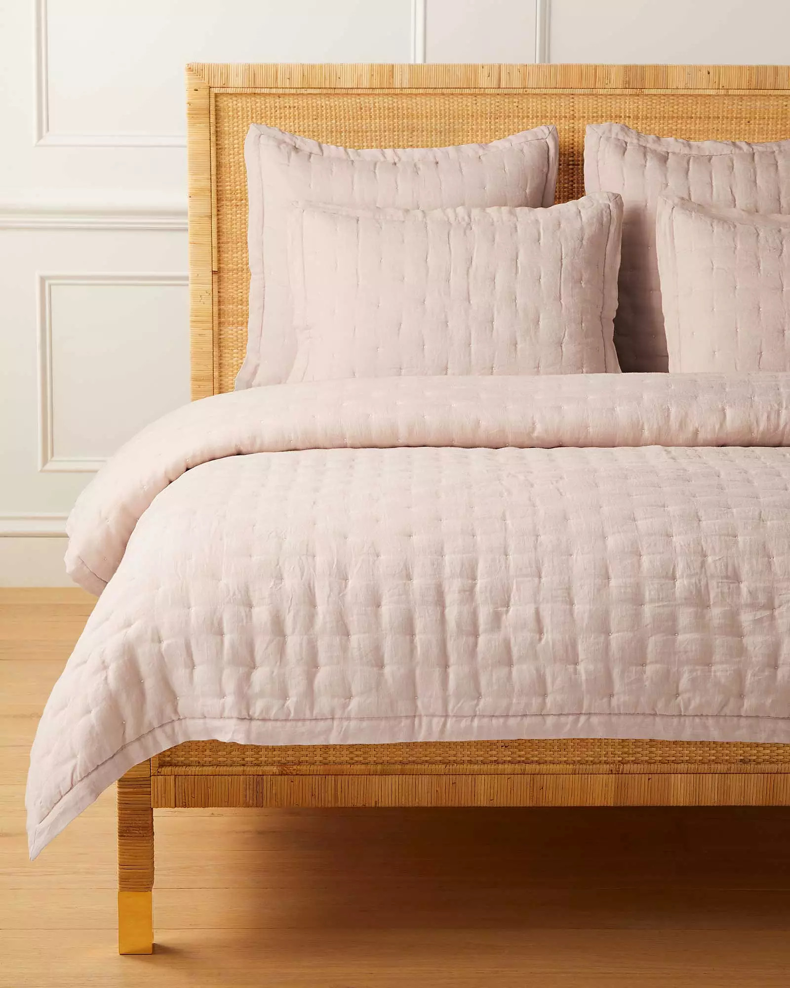 Sutter Linen Quilt | Serena and Lily