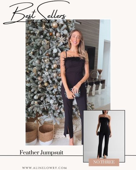 Top three of this week! The black jumpsuit is comfortable and so elegant
