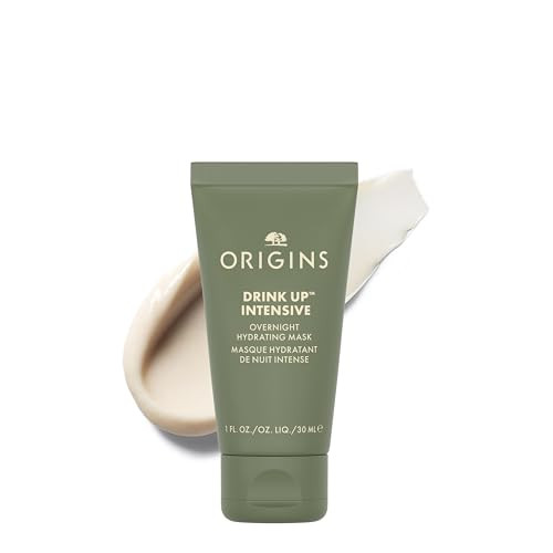 Origins Drink Up Intensive Overnight Hydrating Face Mask | Hydrates for 72 Hours | With Niacinamide, Hyaluronic Acid, & Avocado Butter | Travel Size, 1 Fl Oz | Amazon (US)