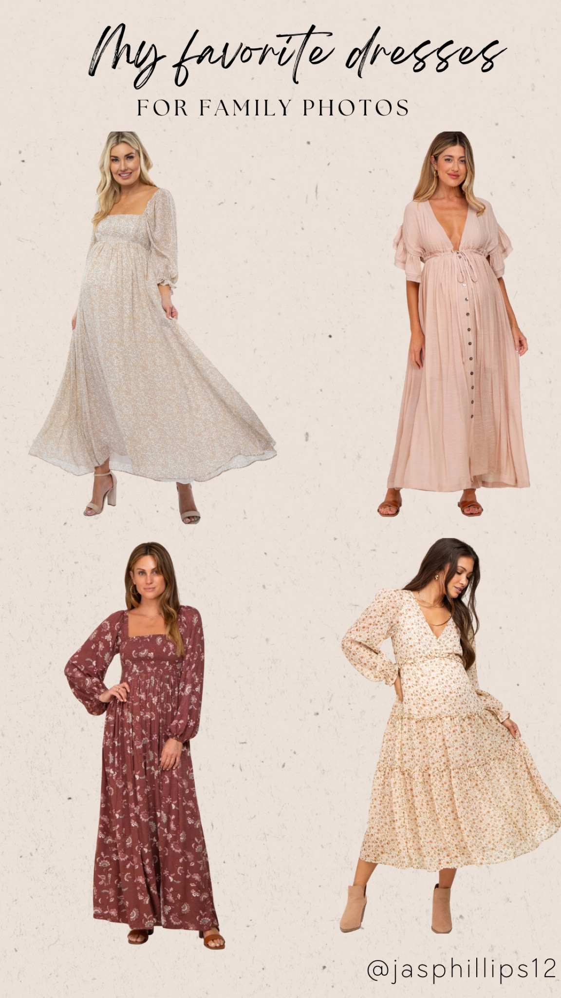My fav round up of dresses for family photos! Currently on MAJOR sale too 🤍 happy shopping! 

#LTKsalealert #LTKHolidaySale #LTKbump