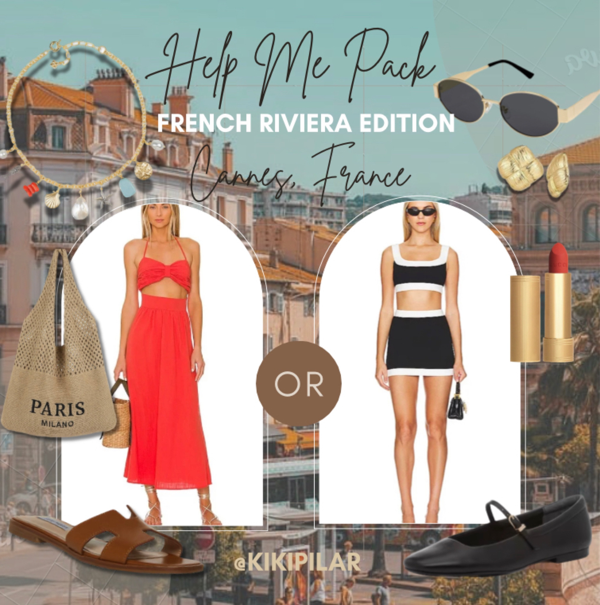 Help me pack
Cannes France
Southern France
French Riviera
French girl style
Travel outfits 
Vacation outfits 
Black and white outfit 
Linen dress
Bow dress
Red dress
Gold jewelry 
Trending sunglasses 
Amazon sunnies


#LTKParties #LTKTravel #LTKFindsUnder100