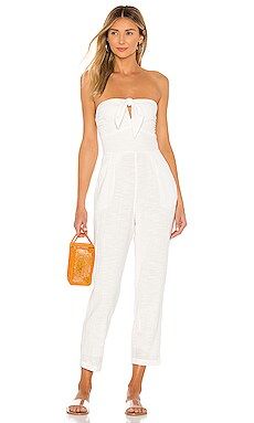L*SPACE Gigi Jumpsuit in Cream from Revolve.com | Revolve Clothing (Global)