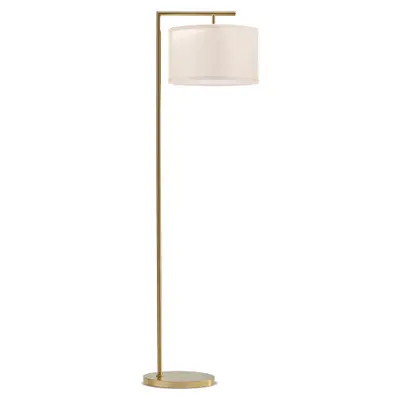 Brightech Montage Modern 60' LED Smart Home Compatible Floor Lamp in Antique Brass at Nordstrom | Nordstrom