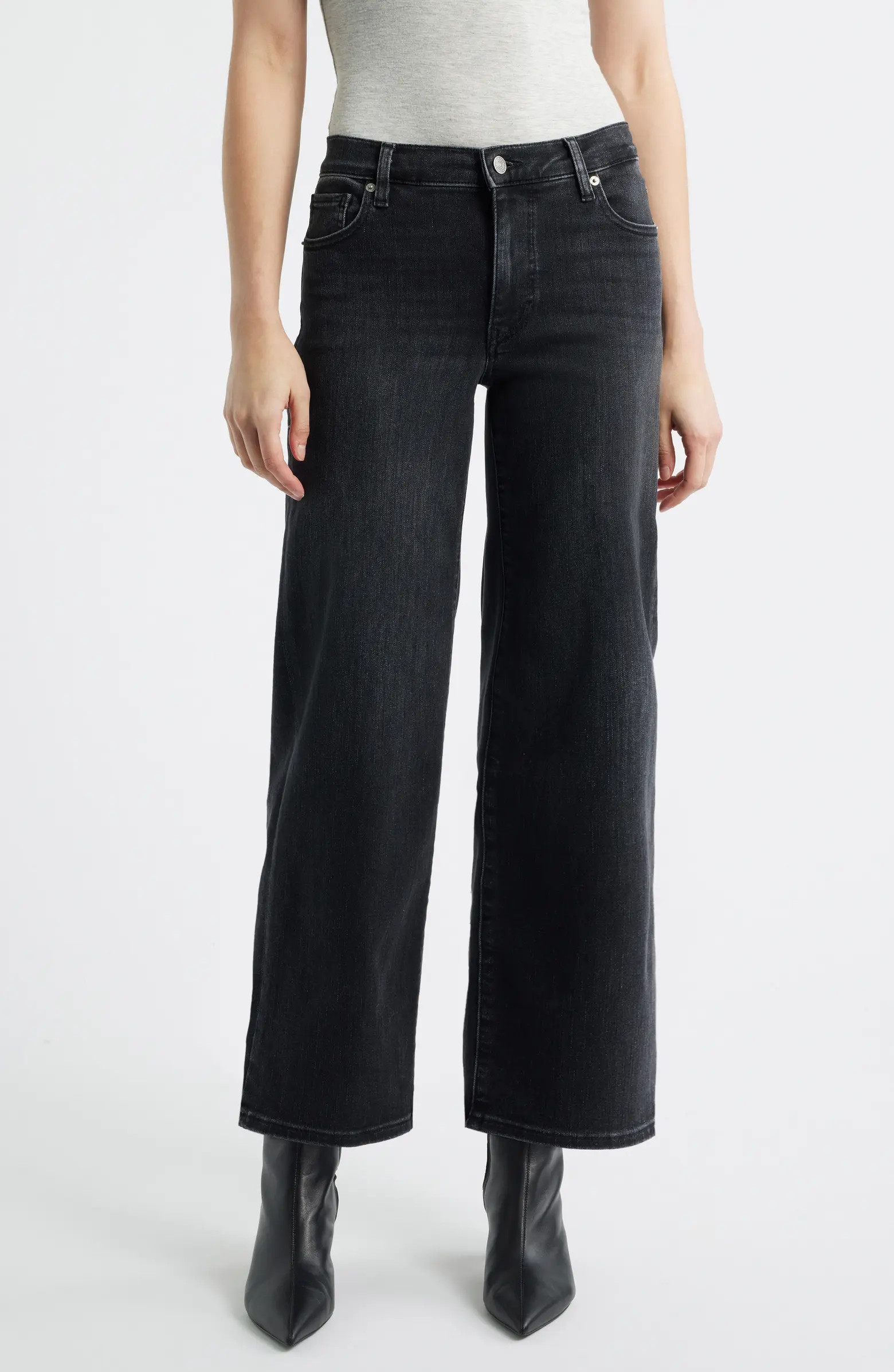 FRAME The Mellow Ankle Straight Leg Jeans | Nordstrom | Nordstrom