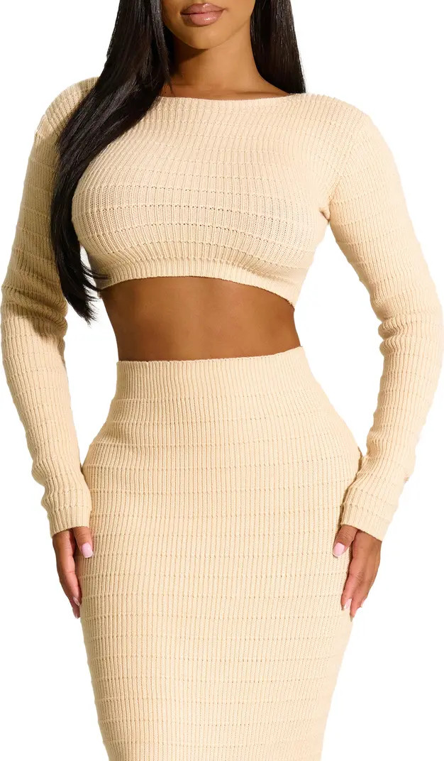 Stripe Knit Crop Top | Nordstrom