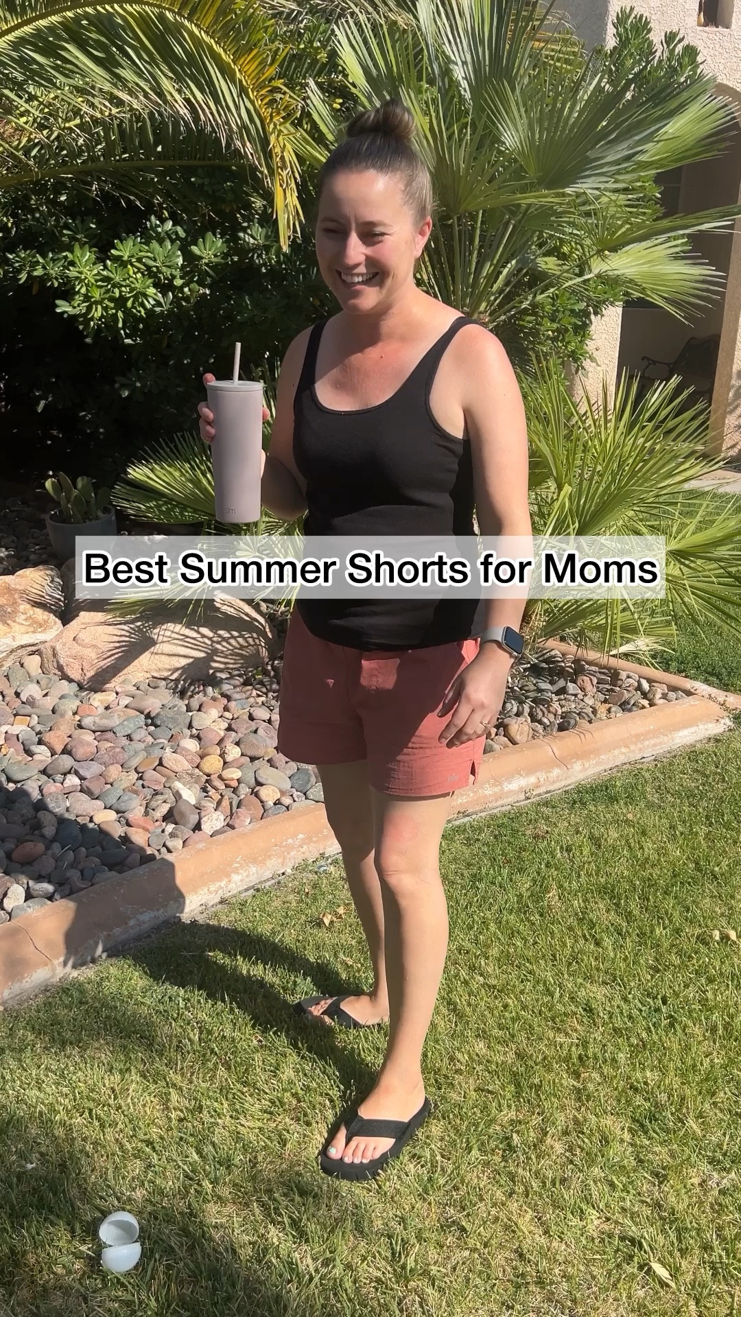 For all those splash pads, water balloon fights, pool parties, etc. that moms are a part of, these shorts are perfect! Water literally wipes off and dries up so quickly. Plus they have nice big pockets! 

#LTKFamily #LTKActive #LTKSeasonal