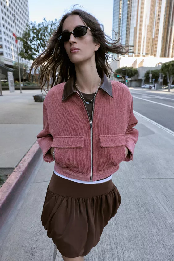 BALLOON MINI SKIRT | Zara US