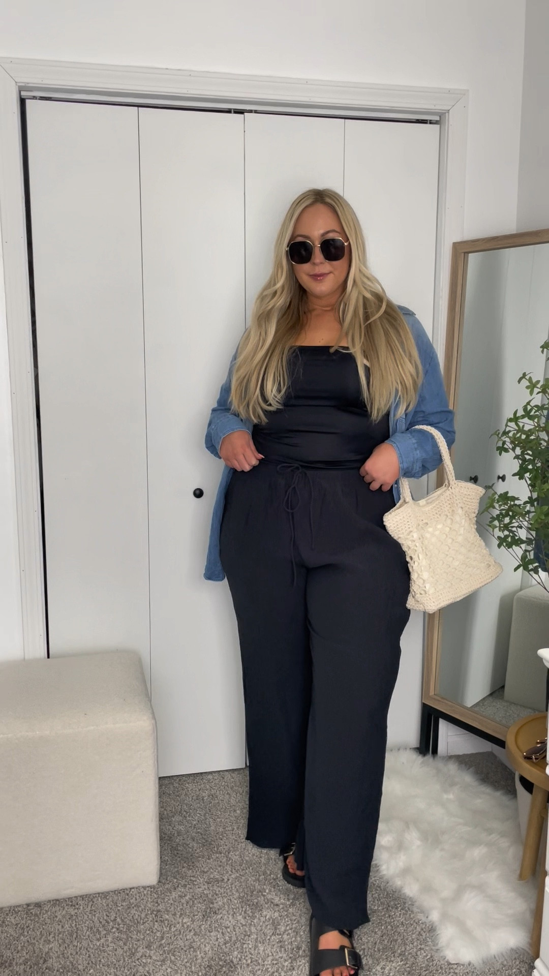 Spring outfit inspo 🫶 
Tank & top: large
Pants: xl long 

#LTKstyletip #LTKcurves #LTKsalealert