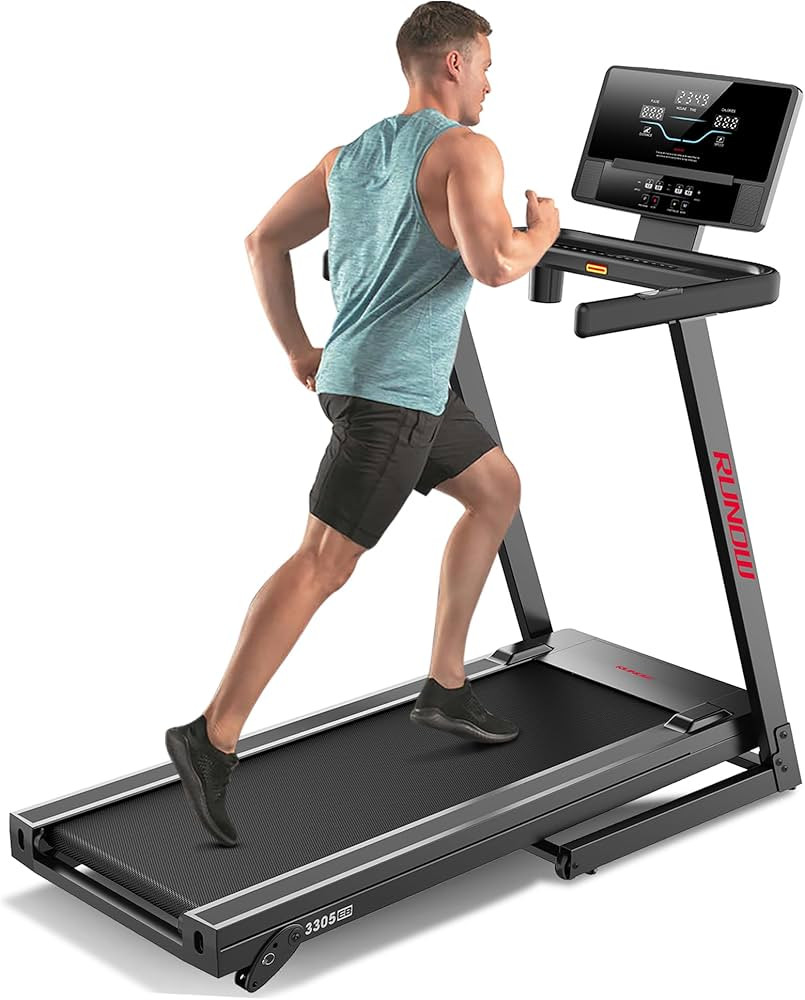 RUNOW Treadmill with Incline, Perfect as Treadmills for Home Walking and Running, Foldable Treadm... | Amazon (US)