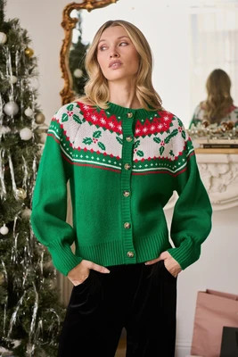 Abey Fair Isle Christmas Sweater | Sugarlips