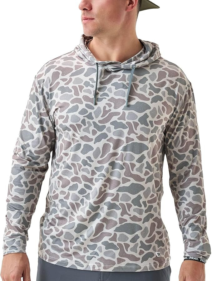 Burlebo Men’s Performance Hoodie – Lightweight Long Sleeve Pullover, Athletic Fit, Moisture-W... | Amazon (US)