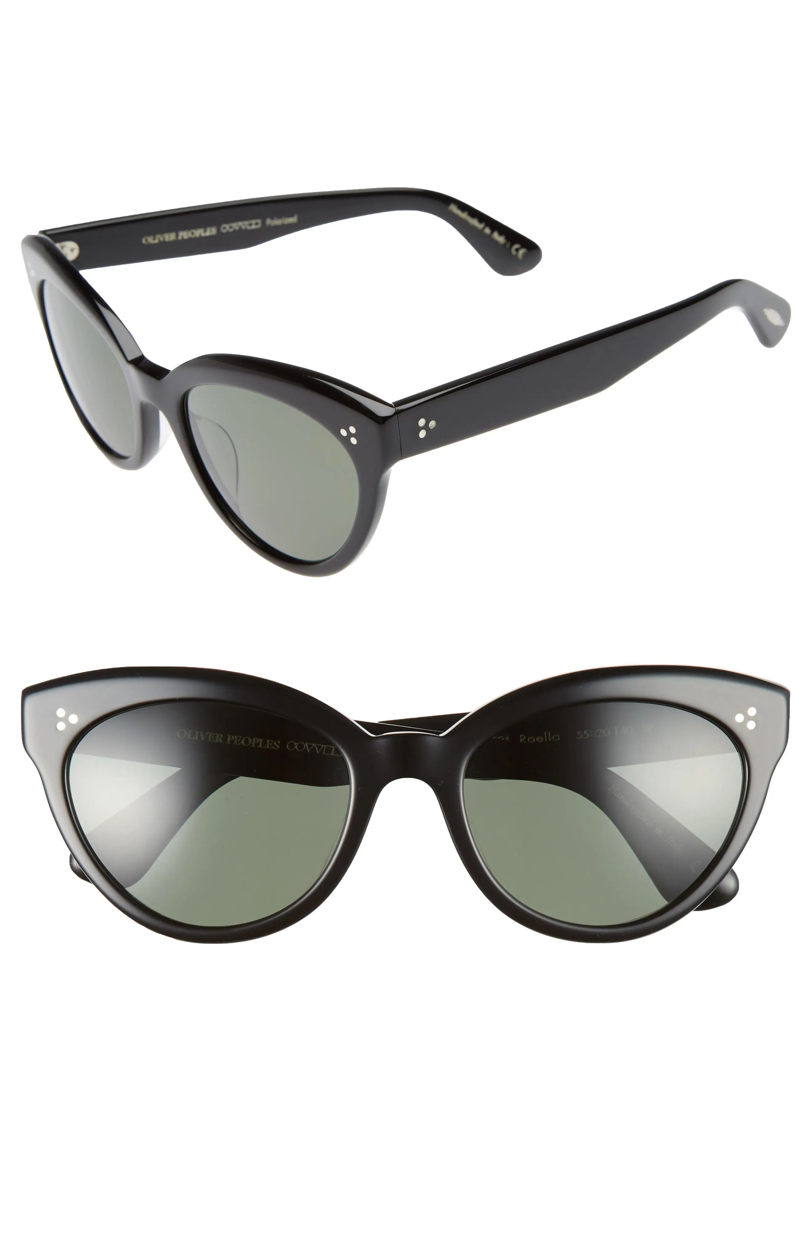 Roella 55mm Polarized Cat Eye Sunglasses | Nordstrom