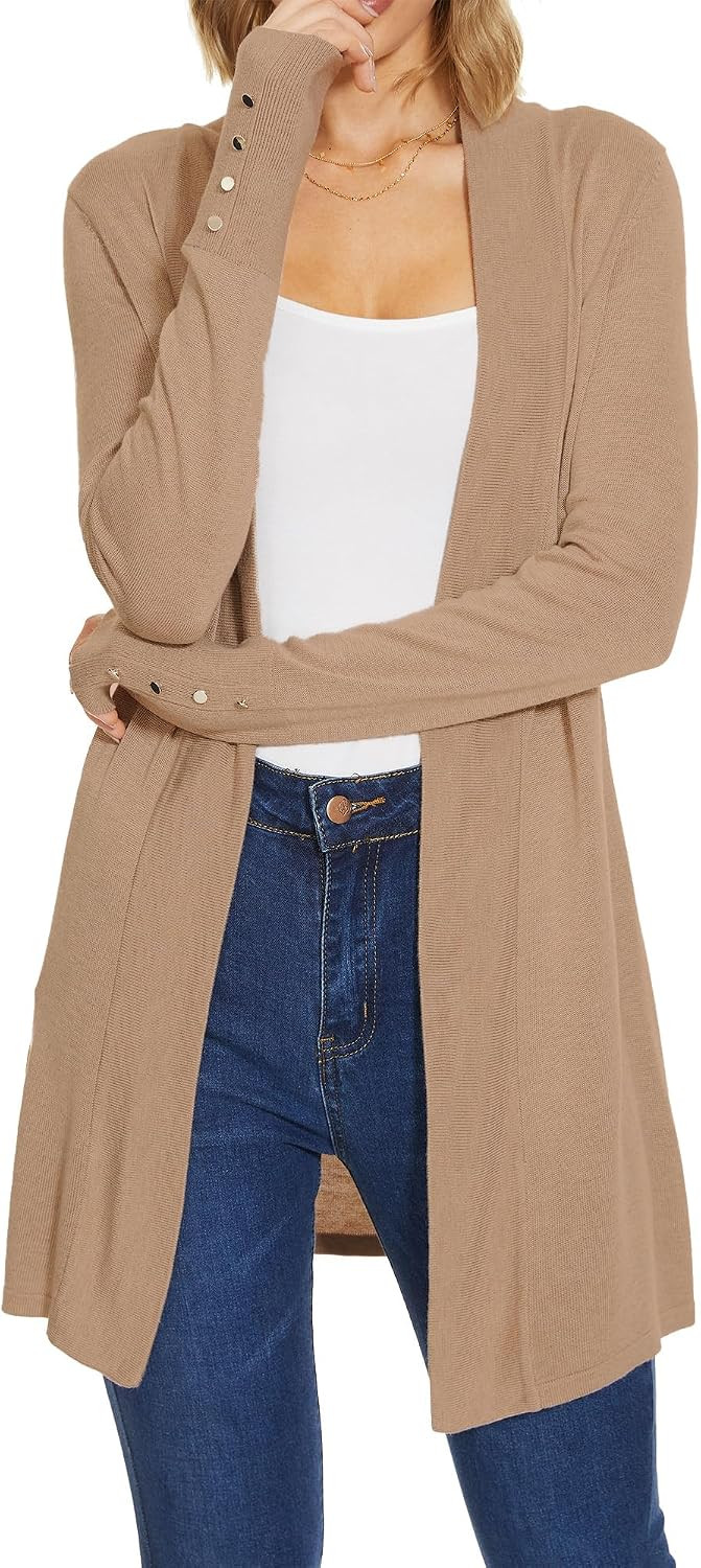 Women’s Long Cardigan Sweaters Dressy Casual | Amazon (US)