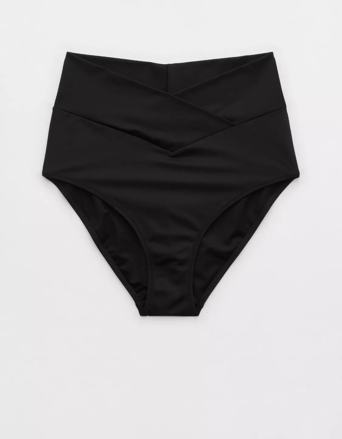 Aerie Crossover High Waisted Bikini Bottom | Aerie