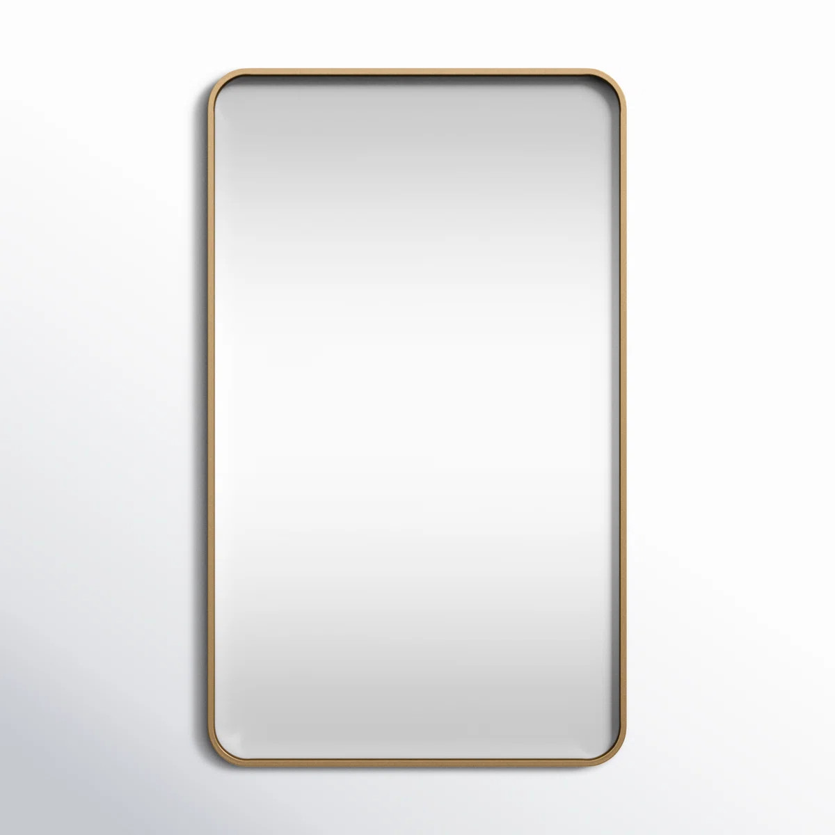 Sabine Metal Rounded Rectangle Wall Mirror | Joss & Main