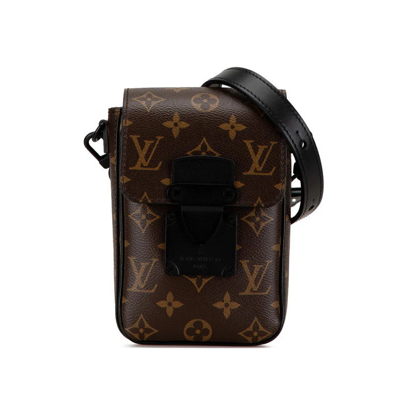 Louis Vuitton Monogram S Lock Vertical Crossbody Bag | Shop Simon