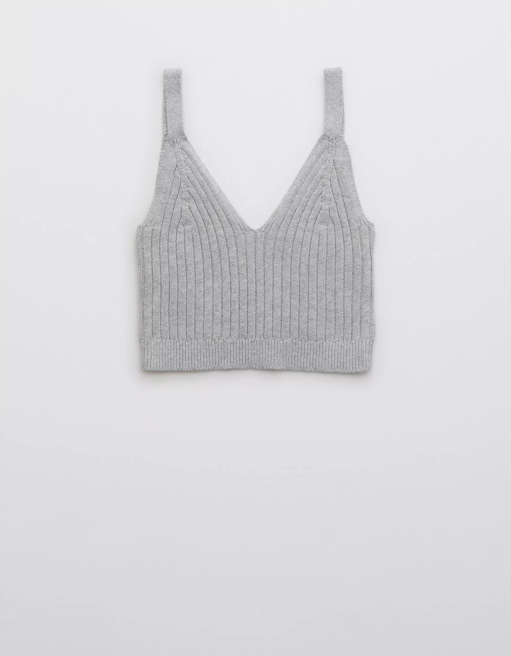 Aerie Cropped Sweater Bra Top | American Eagle Outfitters (US & CA)