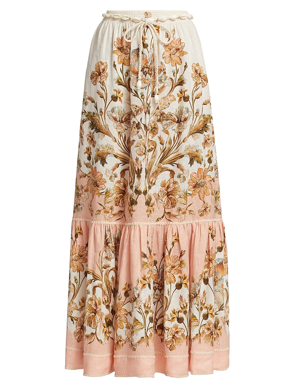 Chintz Tiered Maxi Skirt | Saks Fifth Avenue