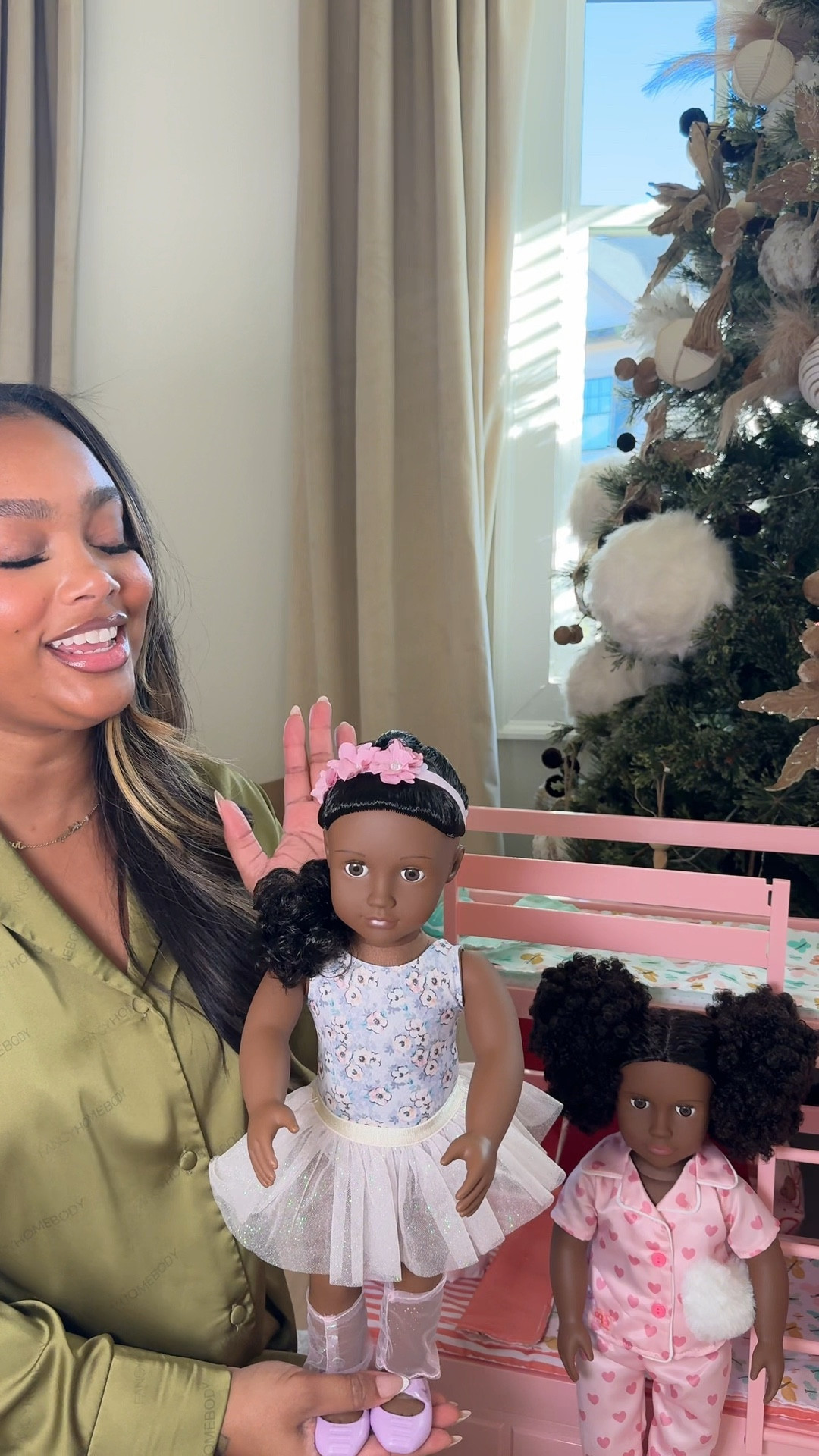 #AD 💕The Slumber Party set and the vanity are such easy wins adorable, detailed, and perfect for pretend play. These definitely made the perfect gift and it’s extra magical.
@target @ourgeneration #ogdolls #ourgenerationdolls #ourgeneration #TargetPartner #Target @ogdolls

