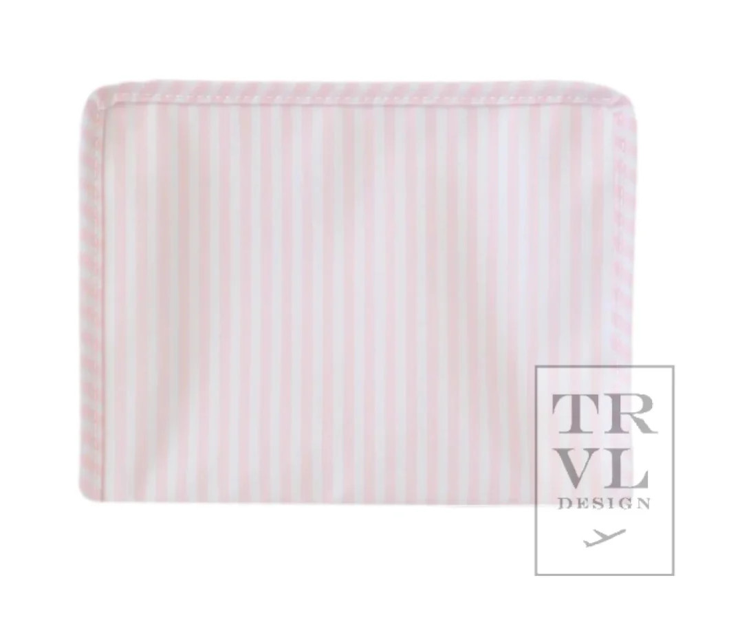 Medium Pink Pimlico Stripe Roadie (preorder) | Lovely Little Things Boutique