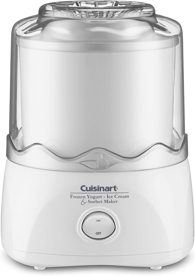 Cuisinart ICE-20P1 Automatic 1.5-Quart Frozen Yogurt, Ice Cream and Sorbet Maker, Makes Frozen Tr... | Amazon (US)