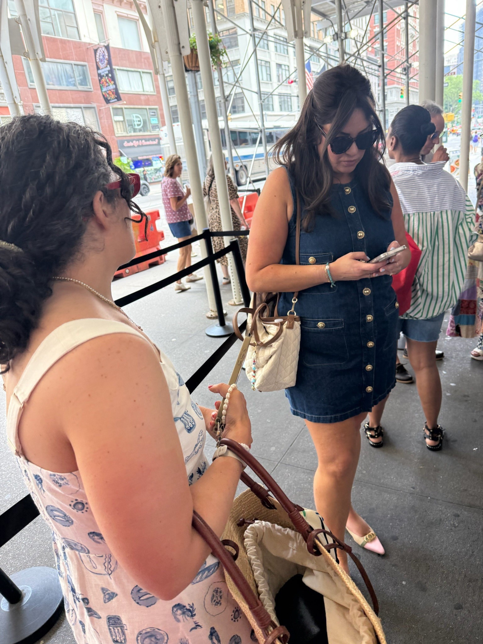 The best throw on denim dress. Runs a little big. Have had for two summers. Shoes are newer to me but pretty comfy for walking! Size up half size in shoes

#LTKStyleTip #LTKSeasonal #LTKMidsize