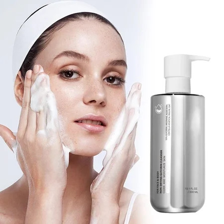 prequel skincare，glycerin for skin，glycerin，prequel cleanser Prequel Skin - Gleanser Non-Drying Glycerin Cleanser - 1 Count - Moisturizing Face Wash - Unscented - 13.5 fl oz | Walmart (US)