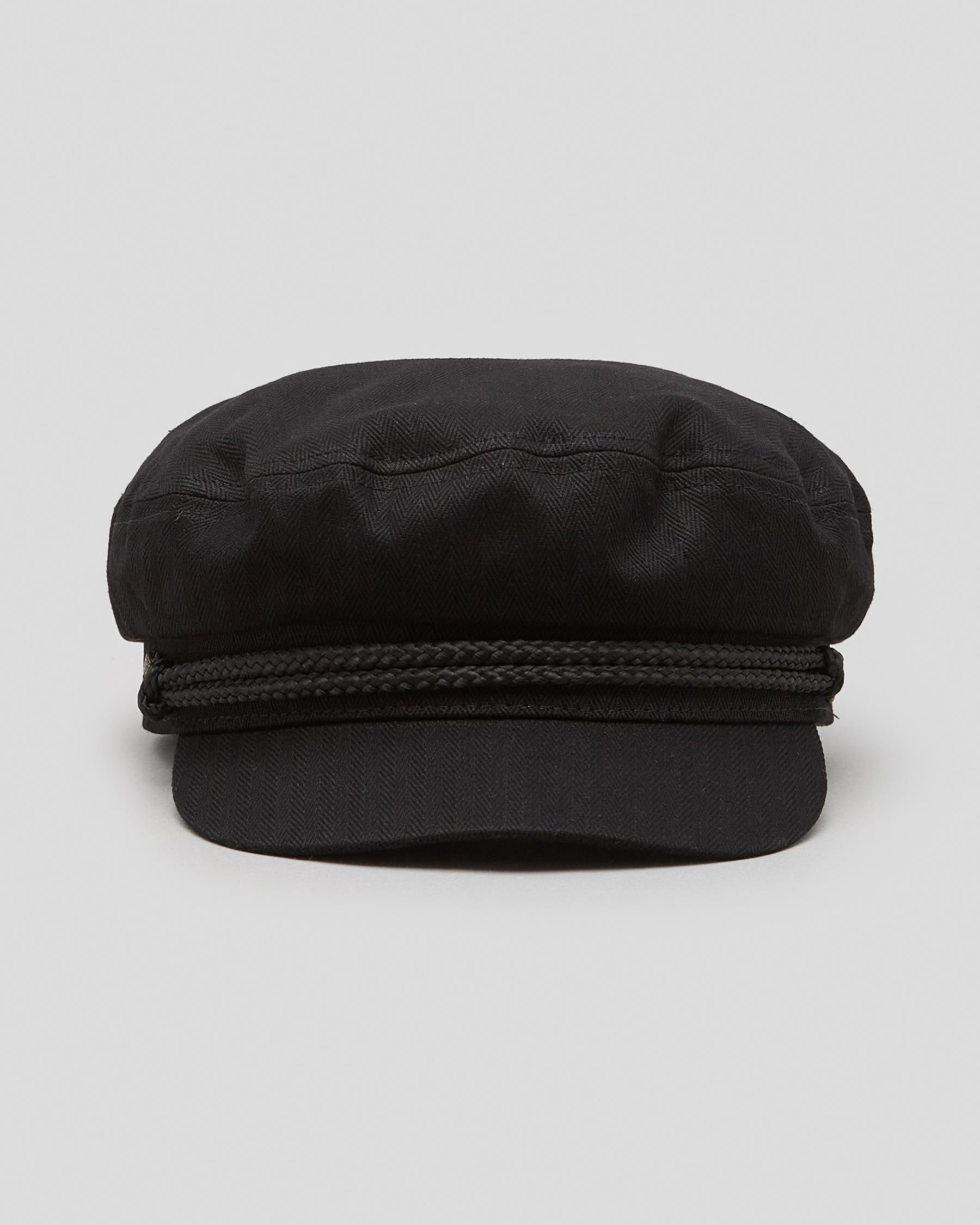 Brixton Men's Fiddler Cap in Black Size Medium | City Beach (US)