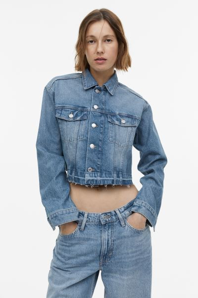 Crop Denim Jacket | H&M (US + CA)